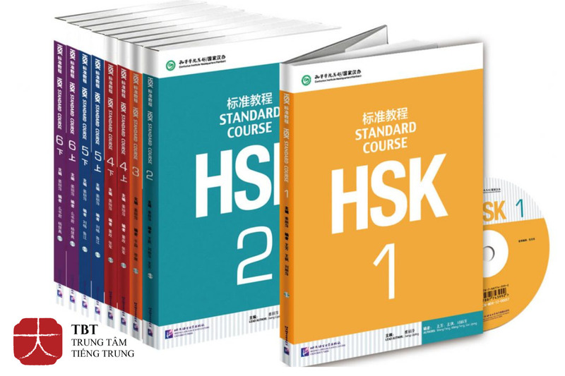 Bộ giáo trình HSK tiêu chuẩn được biên soạn sát với đề thi HSK