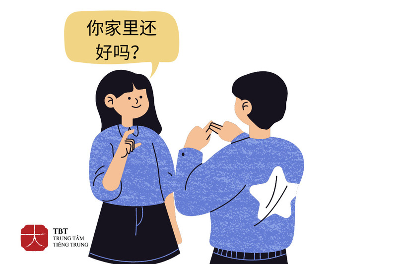 Mẫu câu chào hỏi tiếng Trung thường gặp