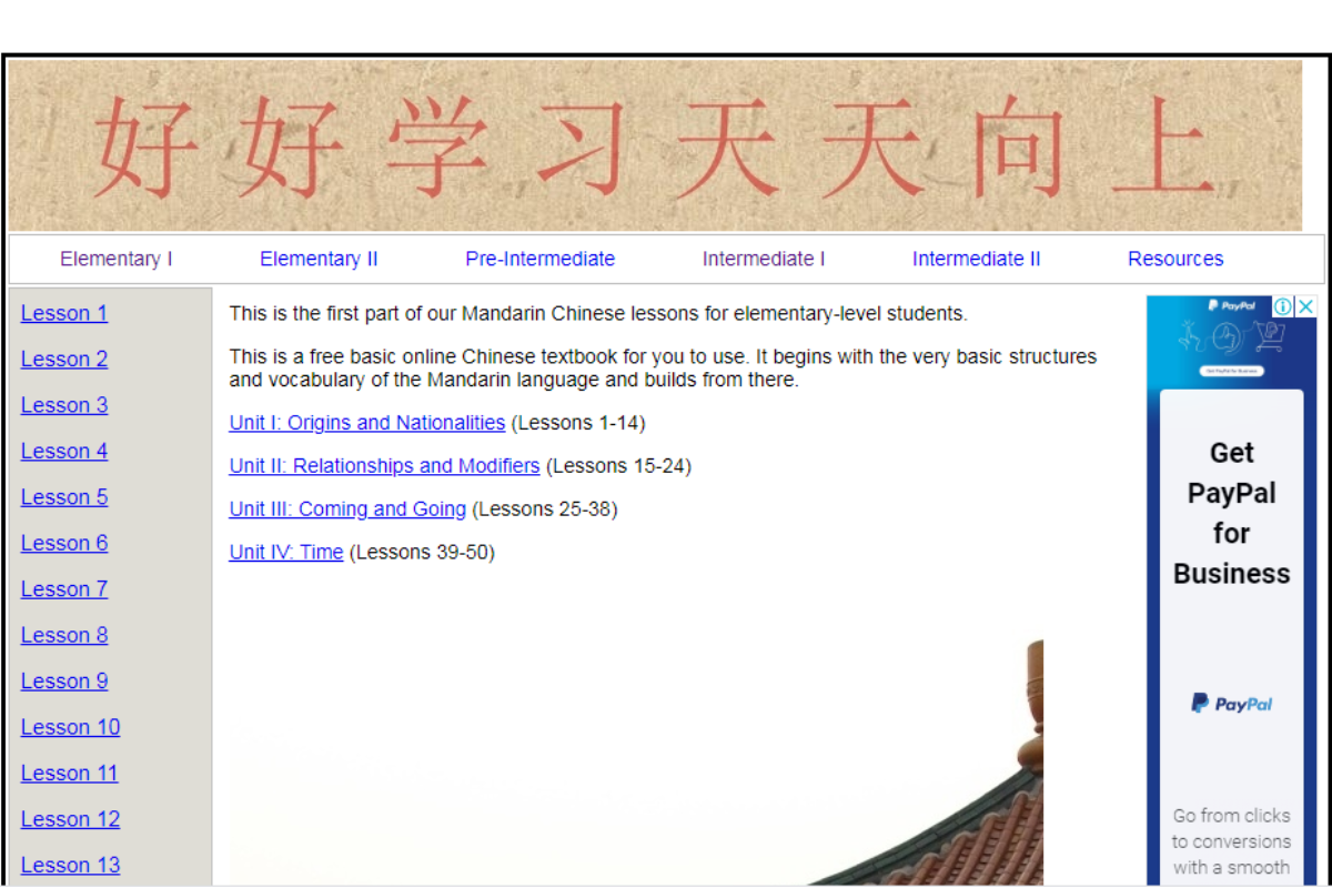 Trang web học tiếng Trung Dayday Up Chinese