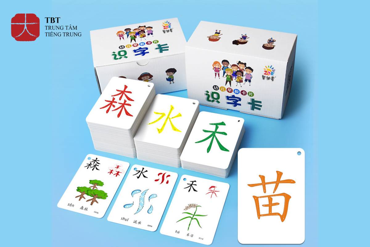 Học từ vựng tiếng Trung với thẻ học giúp học tiếng Trung hiệu quả