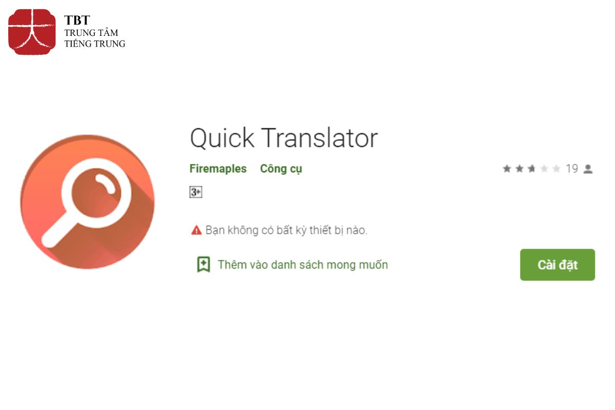 app Quick Translator