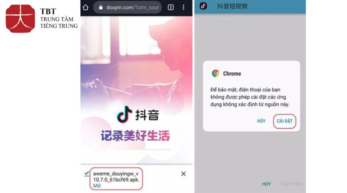 cách tải tiktok trung quốc apk trên douyin 2