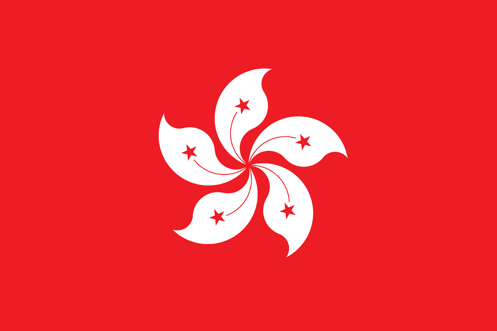 Lá cờ của đặc khu hành chính Hương Cảng