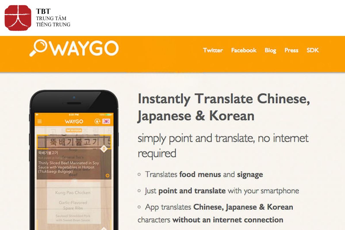 phần mềm WayGo Translator