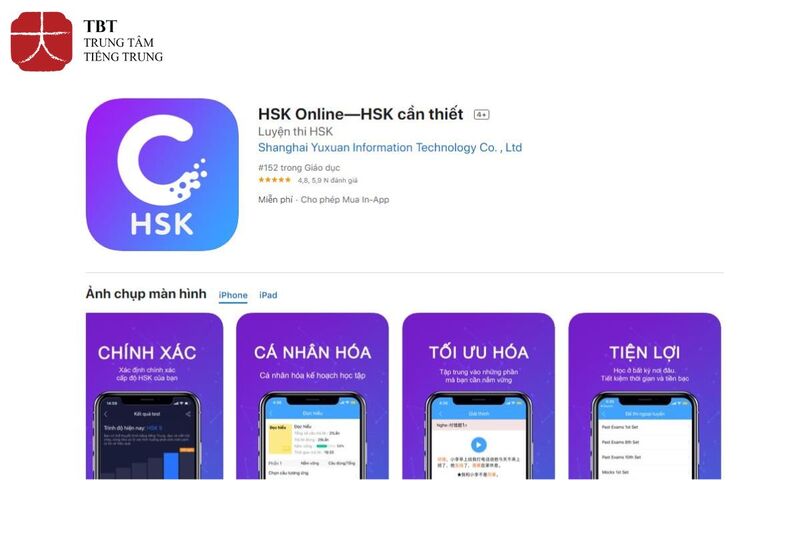 App học tiếng Trung - HSK Online