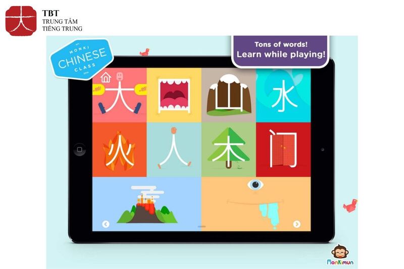 App học tiếng Trung - Monki Chinese Class
