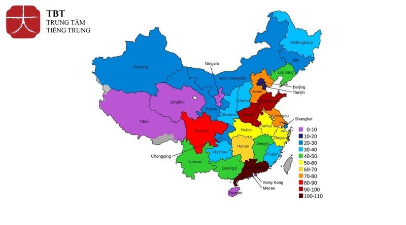 Bản đồ kinh tế Trung Quốc