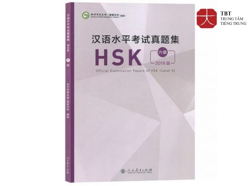 sách tổng hợp bộ đề thi thật HSK 6 HANBAN